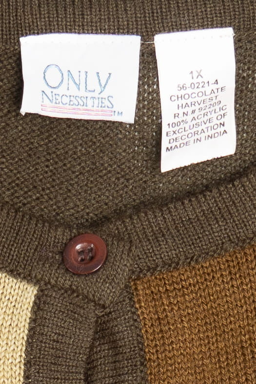 Vintage Fall Harvest Only Necessities Sweater 730