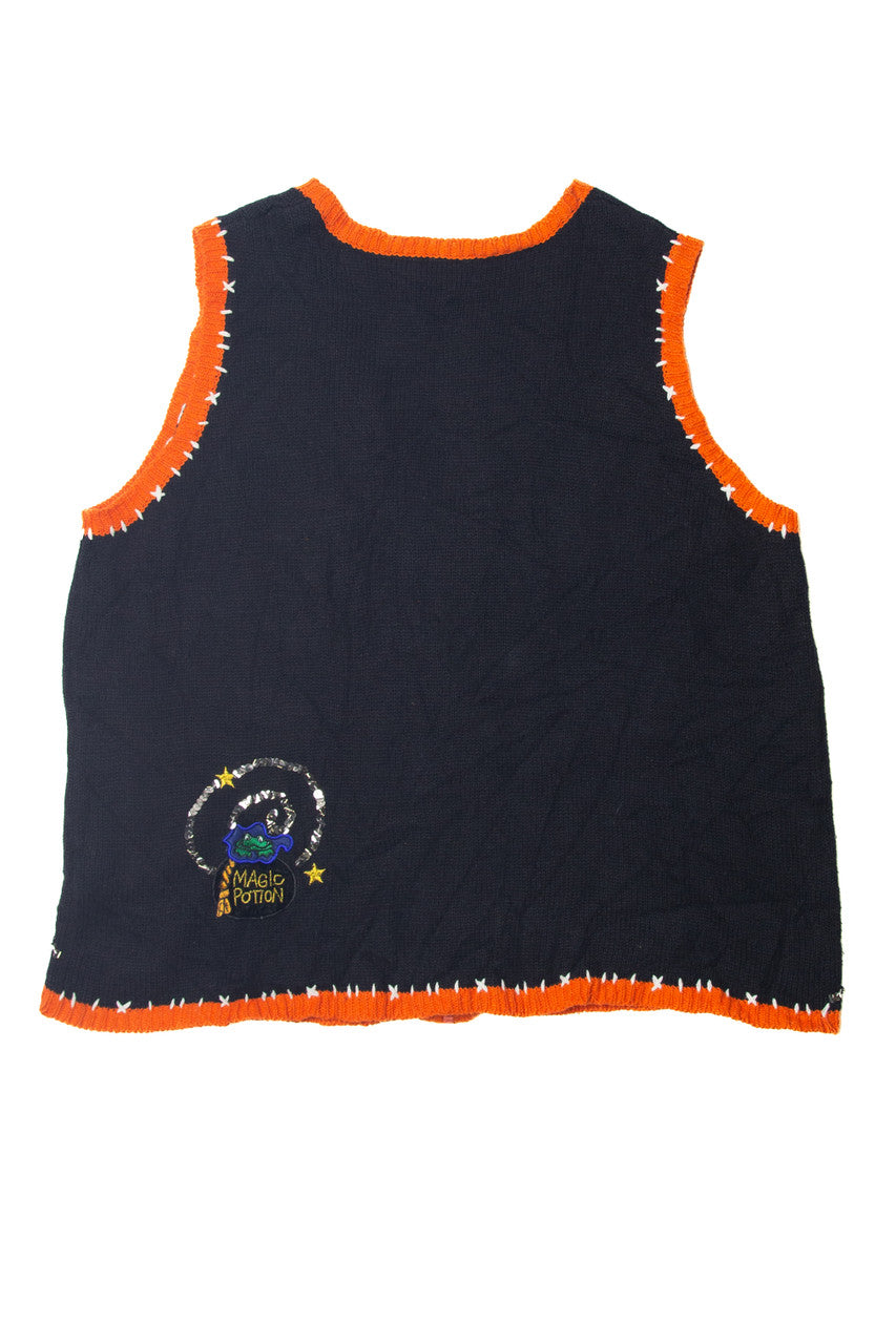 Vintage Holiday Editions "Happy Halloween" Sweater