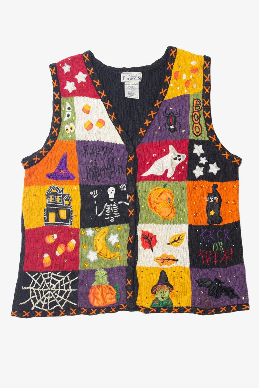 Vintage Basic Editions Halloween Vest