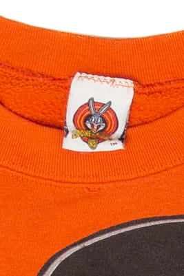 Vintage "No Tricks, Just Tweets" Tweety Bird Looney Tunes Halloween Sweater (1990s)