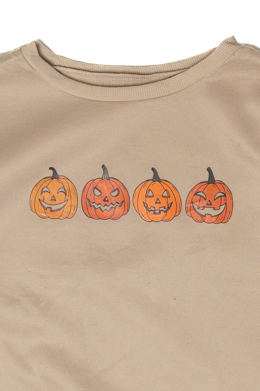 Four Pumpkins Halloween Sweater