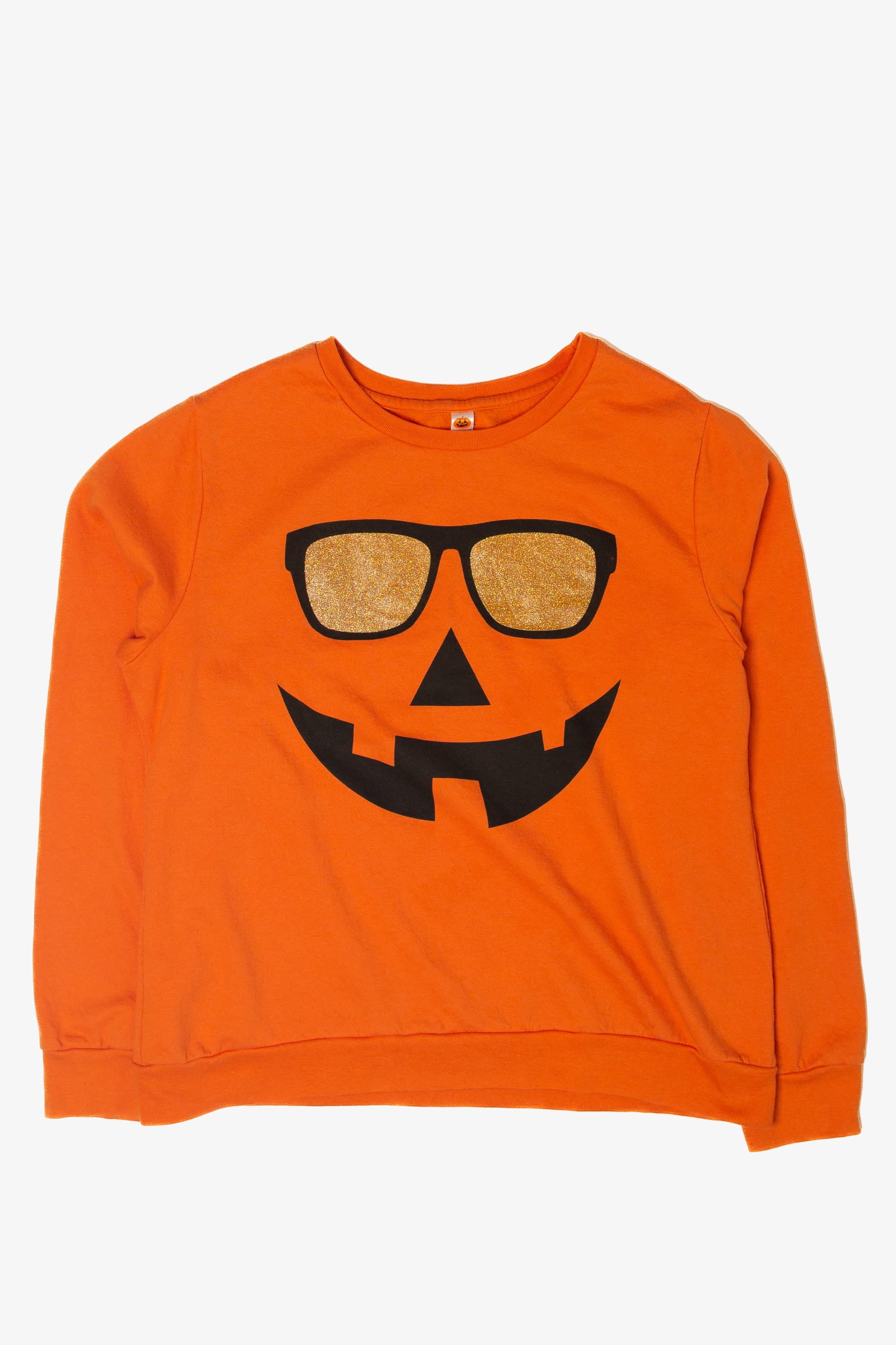 Pumpkin With Sunglasses Halloween Sweater