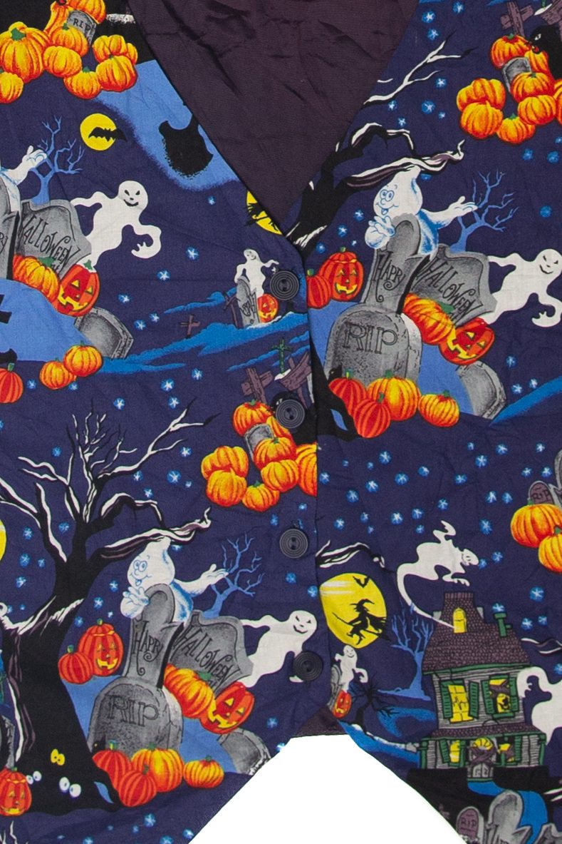 Vintage 111 Main Halloween Vest (1990s)