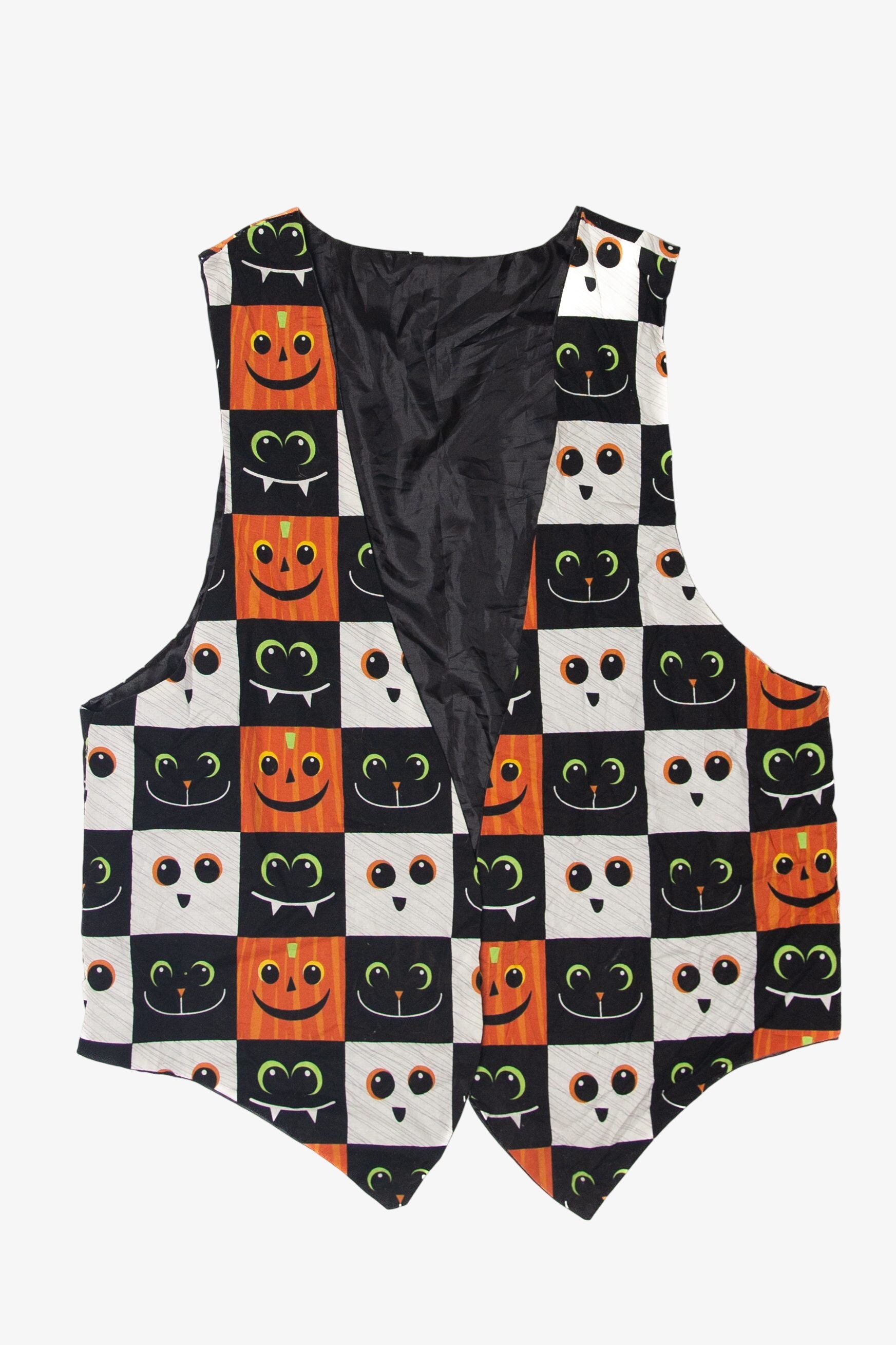 Vintage Squares Halloween Vest (1990s)