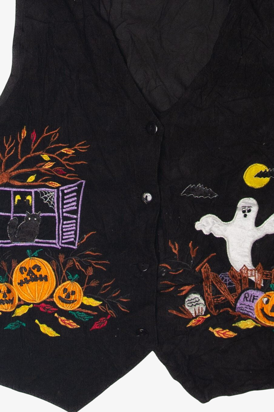 Vintage Casey & Max Halloween Vest (1990s)
