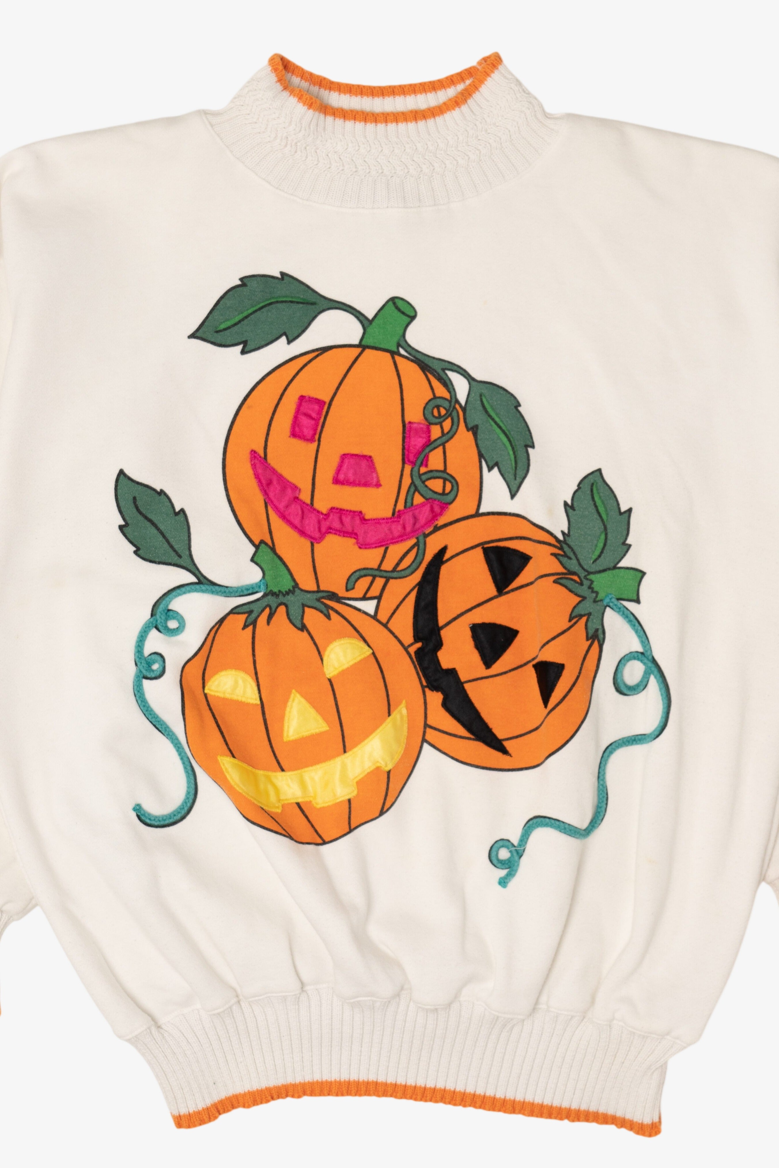 Vintage Jack O Lanterns Westbound Halloween Sweatshirt (1990s)