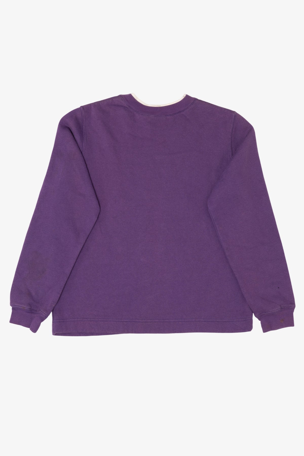 Vintage Purple Witch Casting Spell Halloween Sweatshirt (2000s)