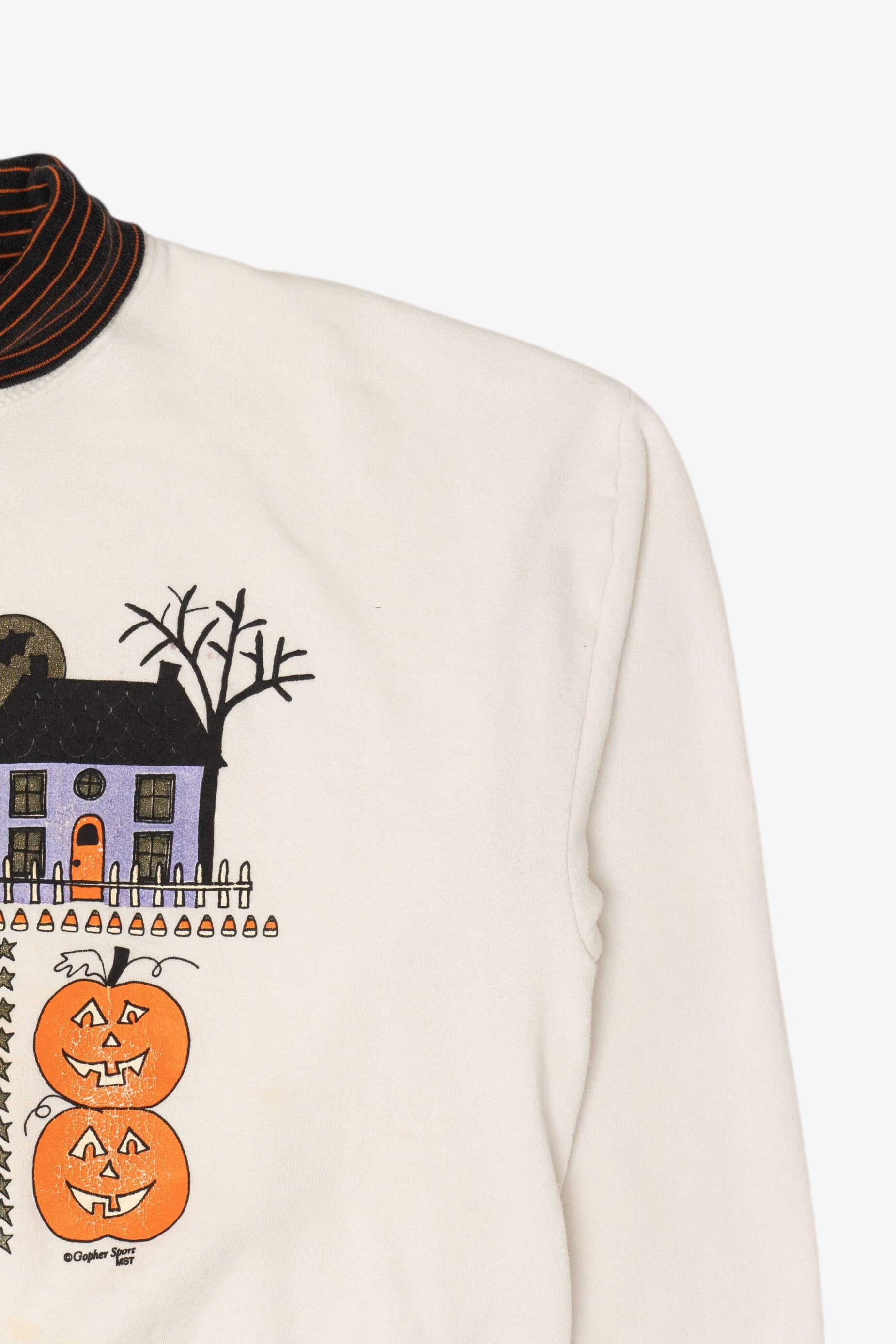Vintage Haunted House Halloween Sweatshirt (1990s)
