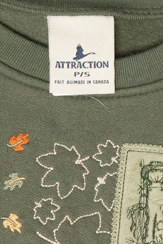 Fall Harvest Vintage Halloween Sweatshirt (1990s)