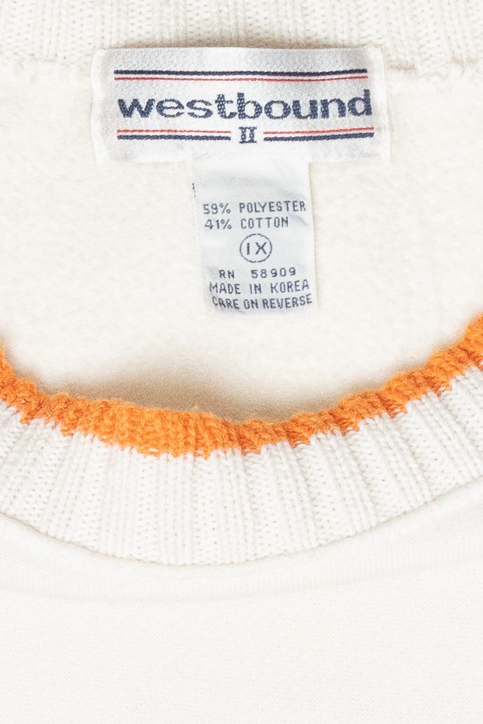 Spider & Pumpkin Vintage Halloween Sweatshirt (1990s)