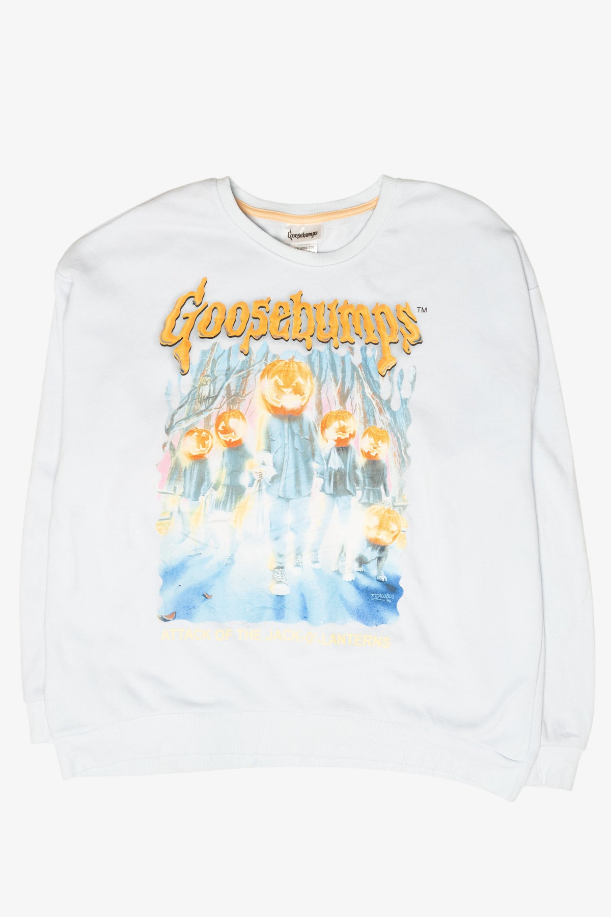 Goosebumps "Attack of the Jack-O-Lanterns" Vintage Halloween Sweatshirt (2000s)