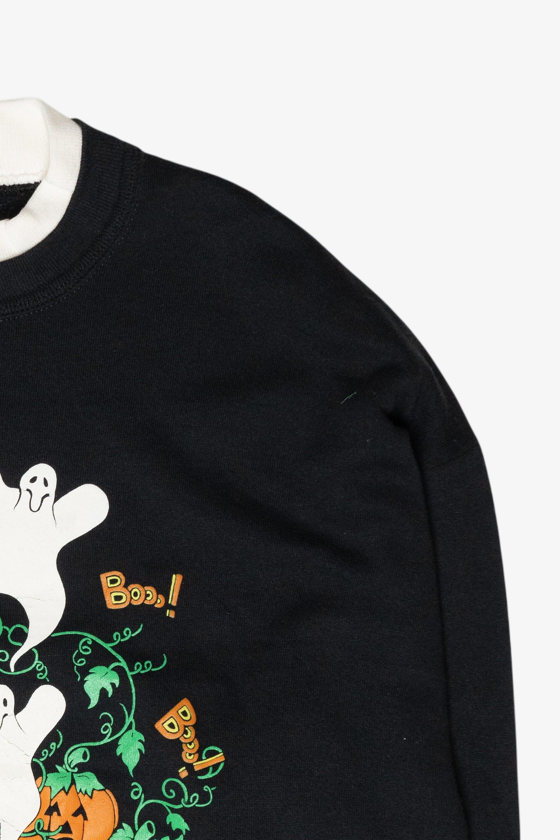 "Boo!" Ghosts Vintage Halloween Sweatshirt (1990s)