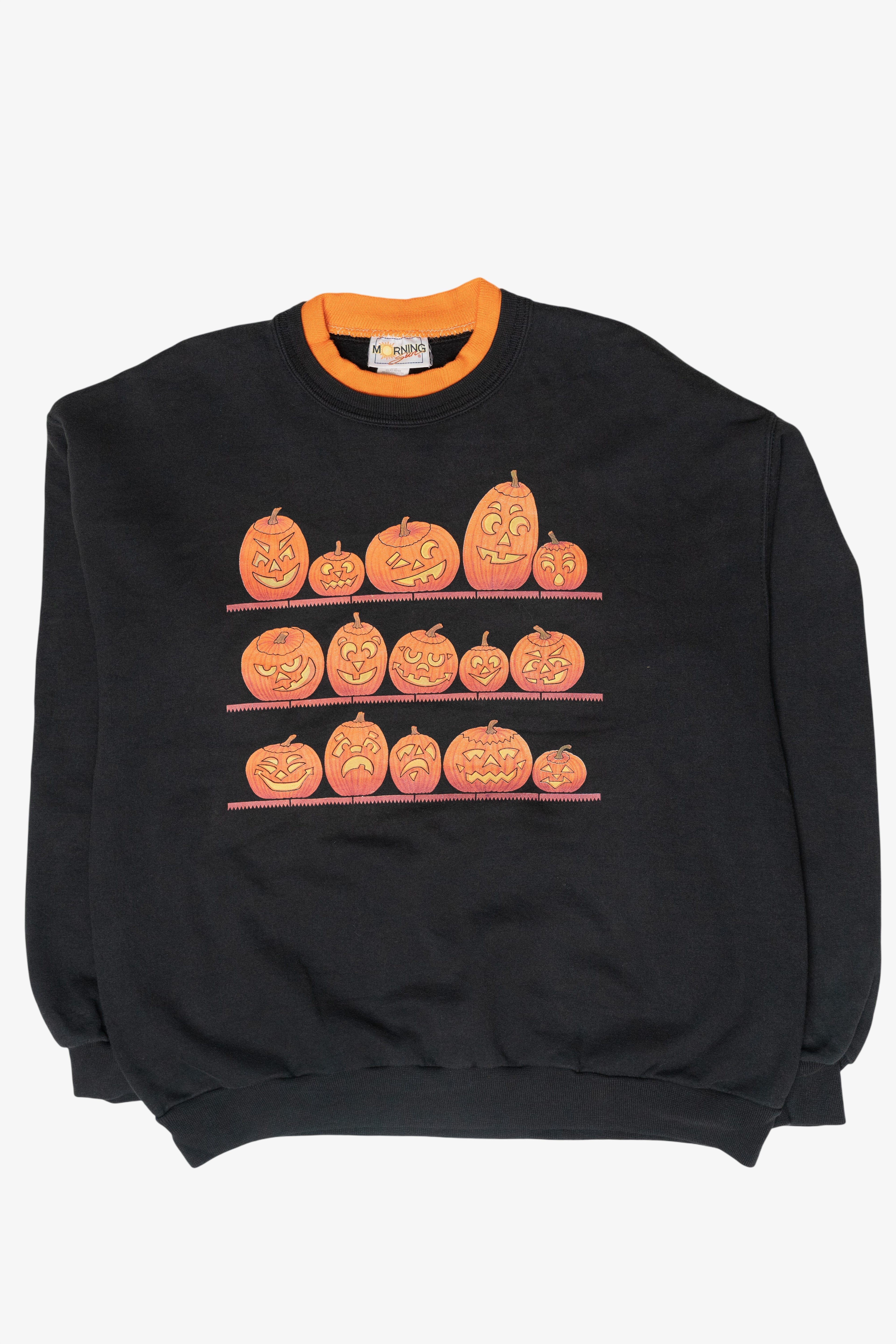 Pumpkin Patch Vintage Halloween Sweatshirt (1990s)