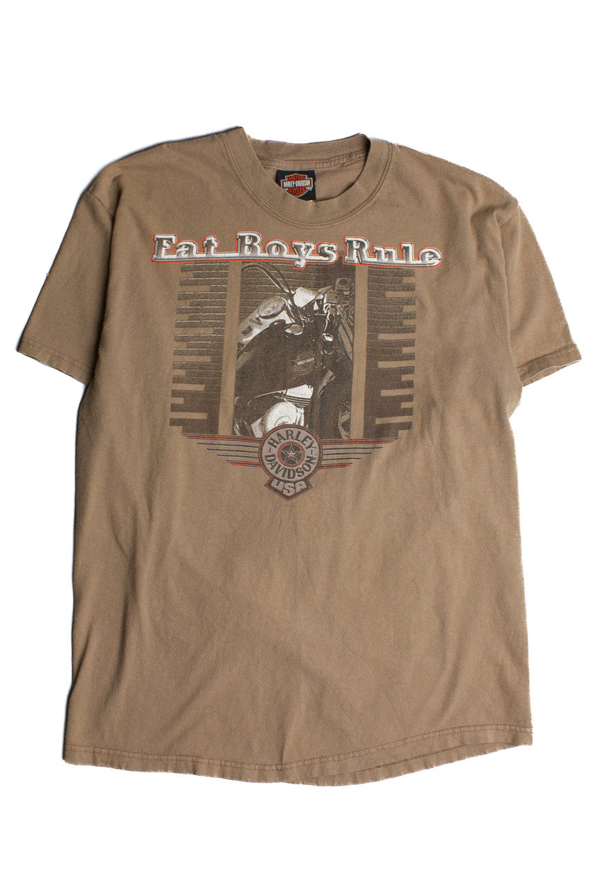 Vintage Harley Davidson Fat Boys Rule T-Shirt (1990s)