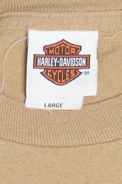 Harley Davidson "Henderson Nevada" Patriotic American Flag Pocket T-Shirt (2000s)