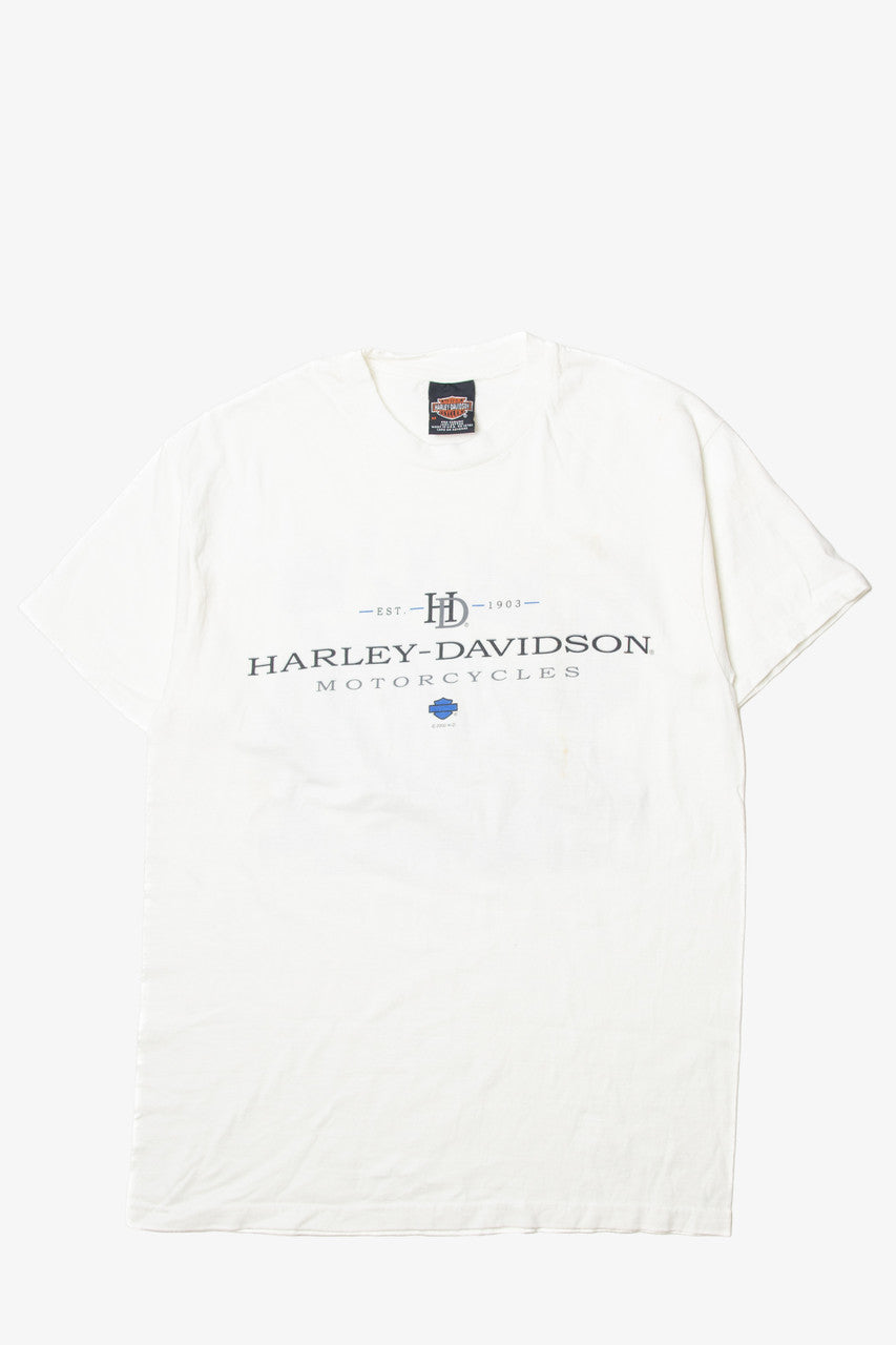 Vintage Harley Davidson "Halls' Springfield Illinois" T-Shirt (2000s) 1025