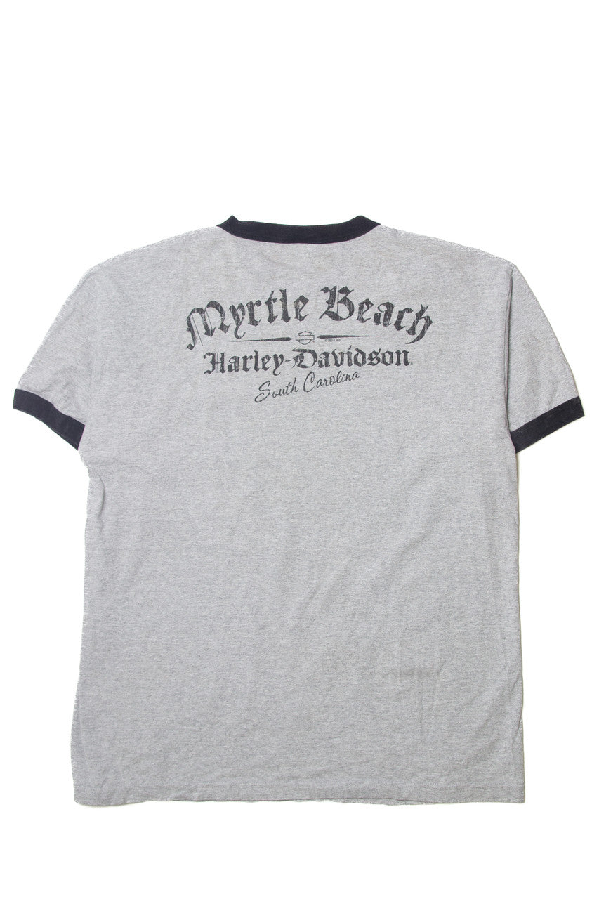 Harley Davidson "Cruisin' The Coast" Parrot T-Shirt (2010s)