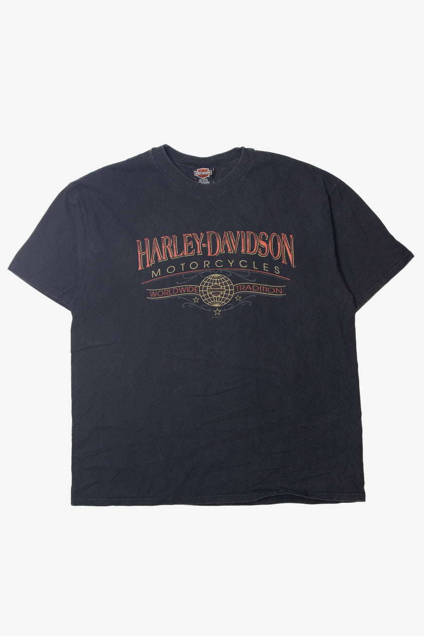 Vintage Harley Davidson "Worldwide Tradition" T-Shirt (1990s)
