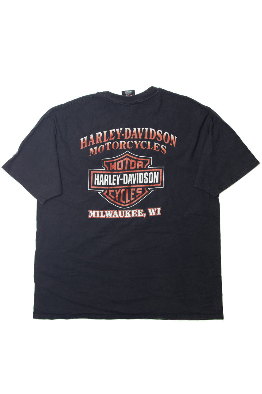 Vintage Harley Davidson "Worldwide Tradition" T-Shirt (1990s)