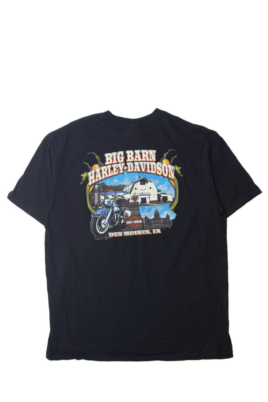 Harley Davidson "Big Barn" T-Shirt (2010s)