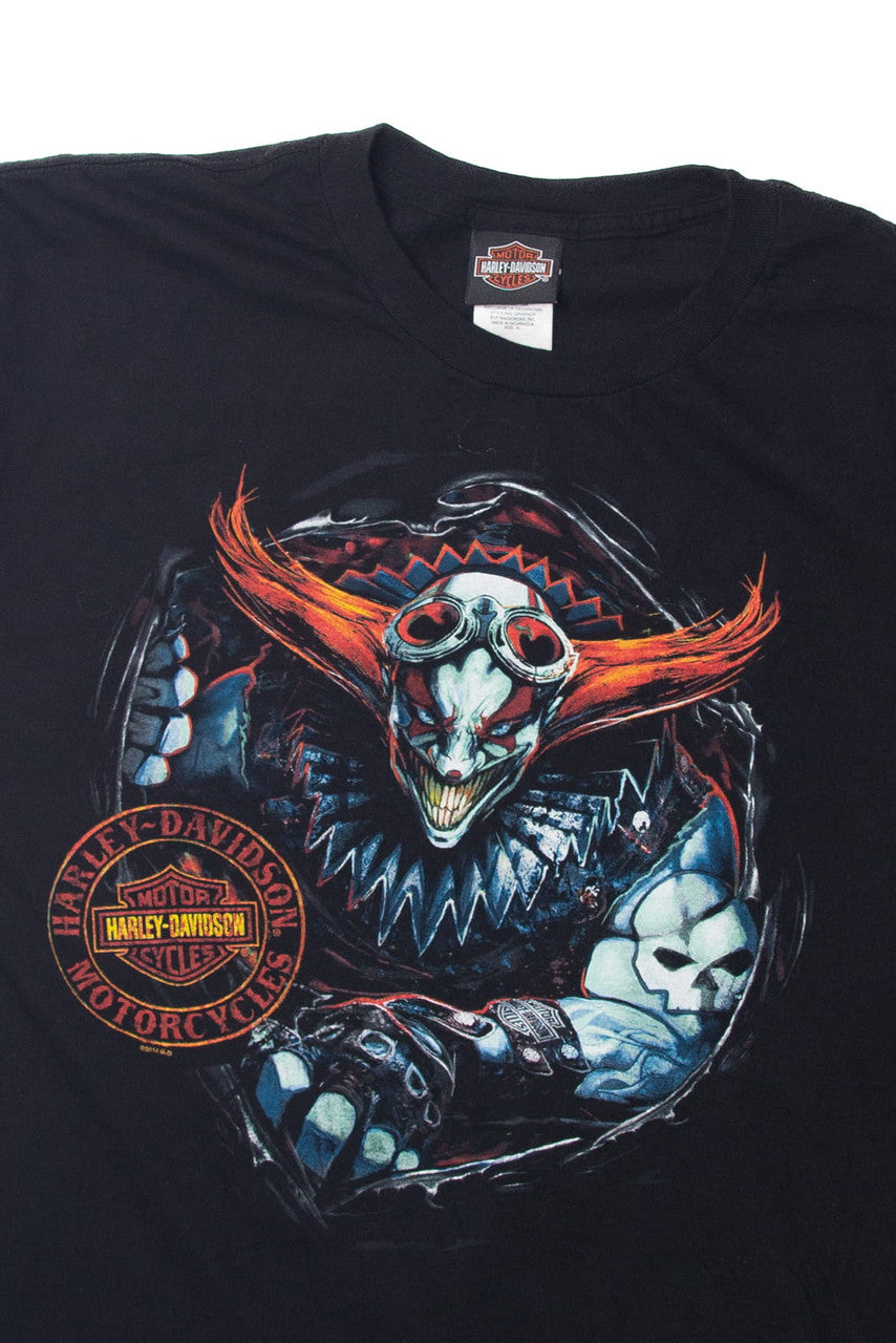 Harley Davidson Clown T-Shirt (2010s)