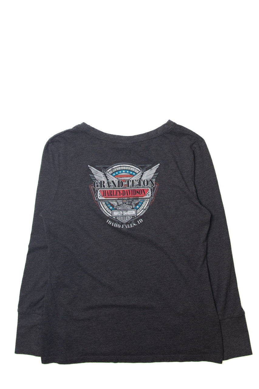 Recycled "Grand Teton" Harley Davidson T-Shirt (2020)