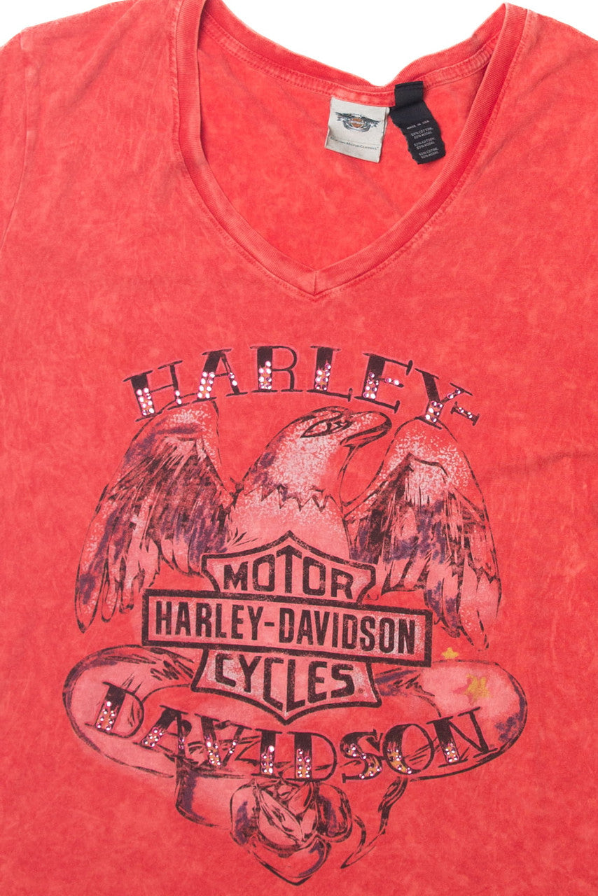 Red Harley Davidson T-Shirt
