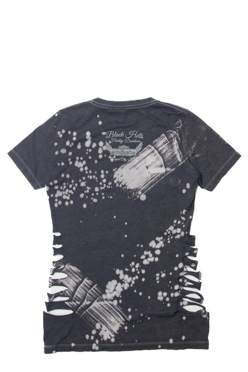 Black Hills Side Cut Outs Harley Davidson T-Shirt