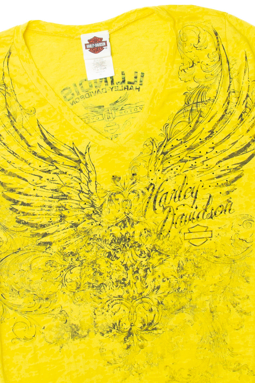 Harley Davidson Illinois T-Shirt (2010s)