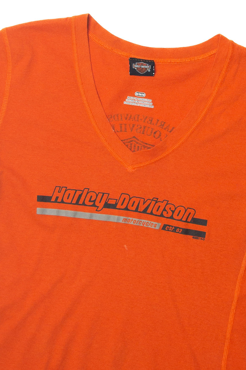 Orange Harley Davidson Louisville T-Shirt