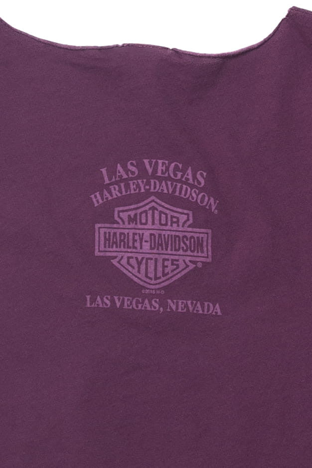 Purple Harley Davidson Las Vegas T-Shirt (2010s)