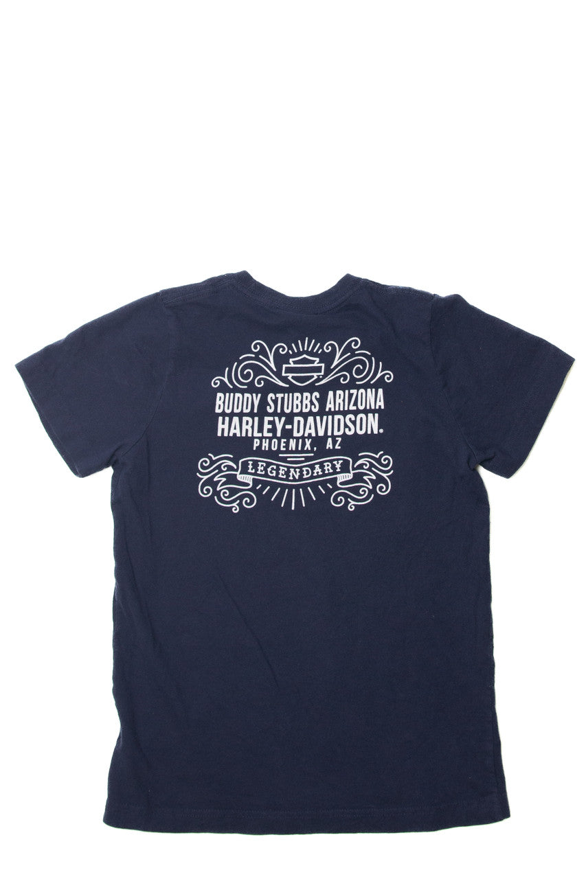 Harley Davidson Heart Rainbow T-Shirt