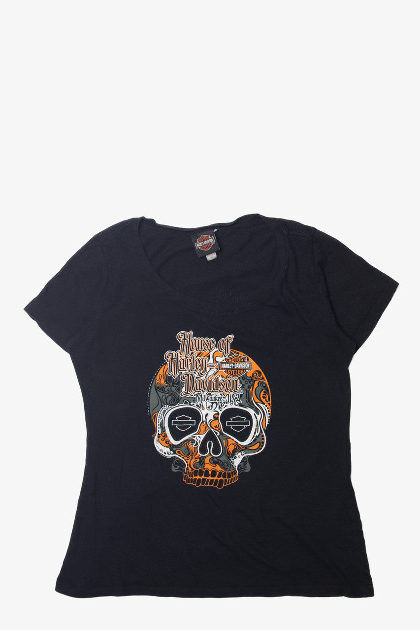 Harley Davidson "House of Harley" Skull T-Shirt