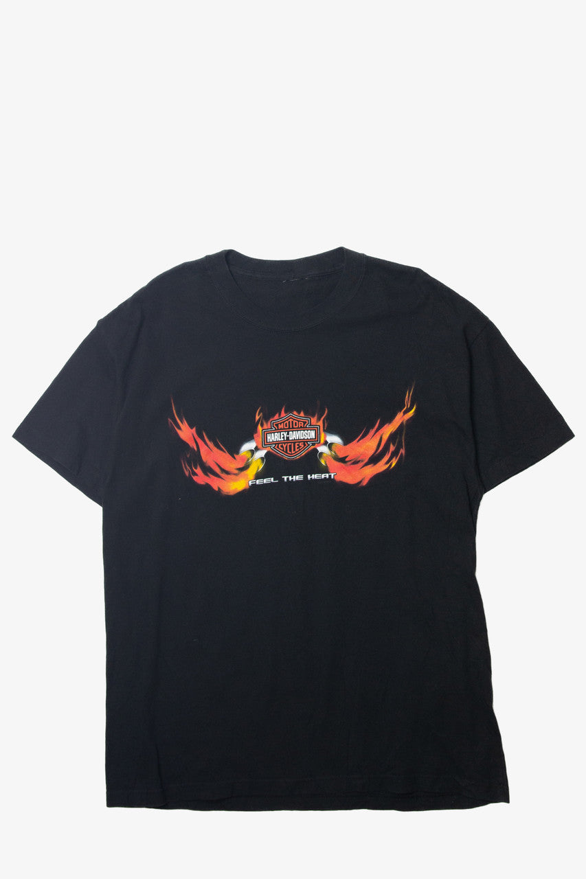 Vintage Harley Davidson "Feel The Heat" T-Shirt (2000s)