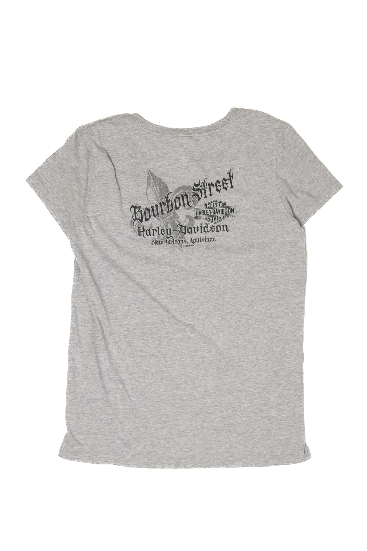 Recycled Clover Bourbon Street Harley Davidson T-Shirt (2010s)