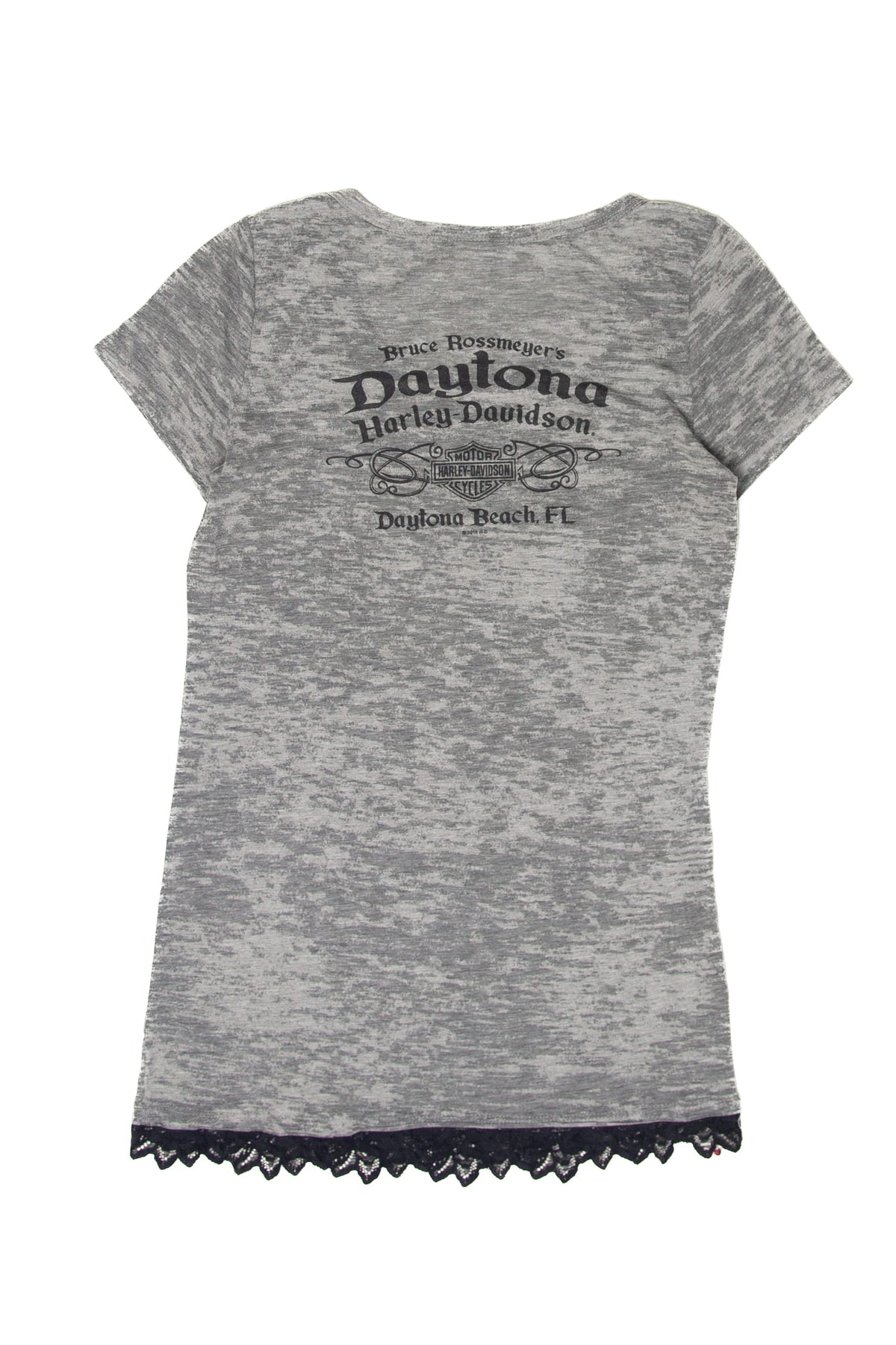 Recycled Lacey Harley Davidson T-Shirt (2010s)