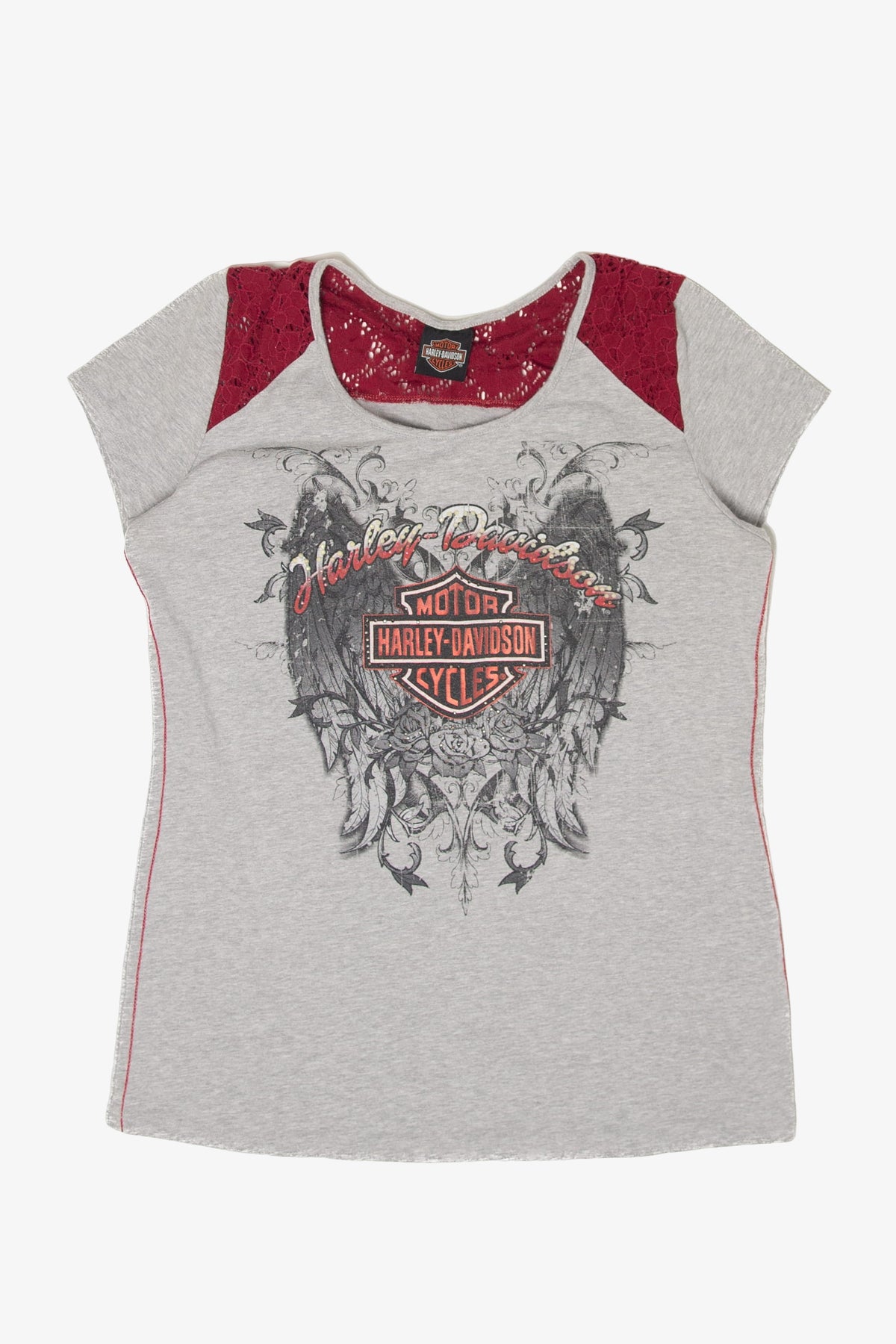 Recycled Lacey Harley Davidson T-Shirt