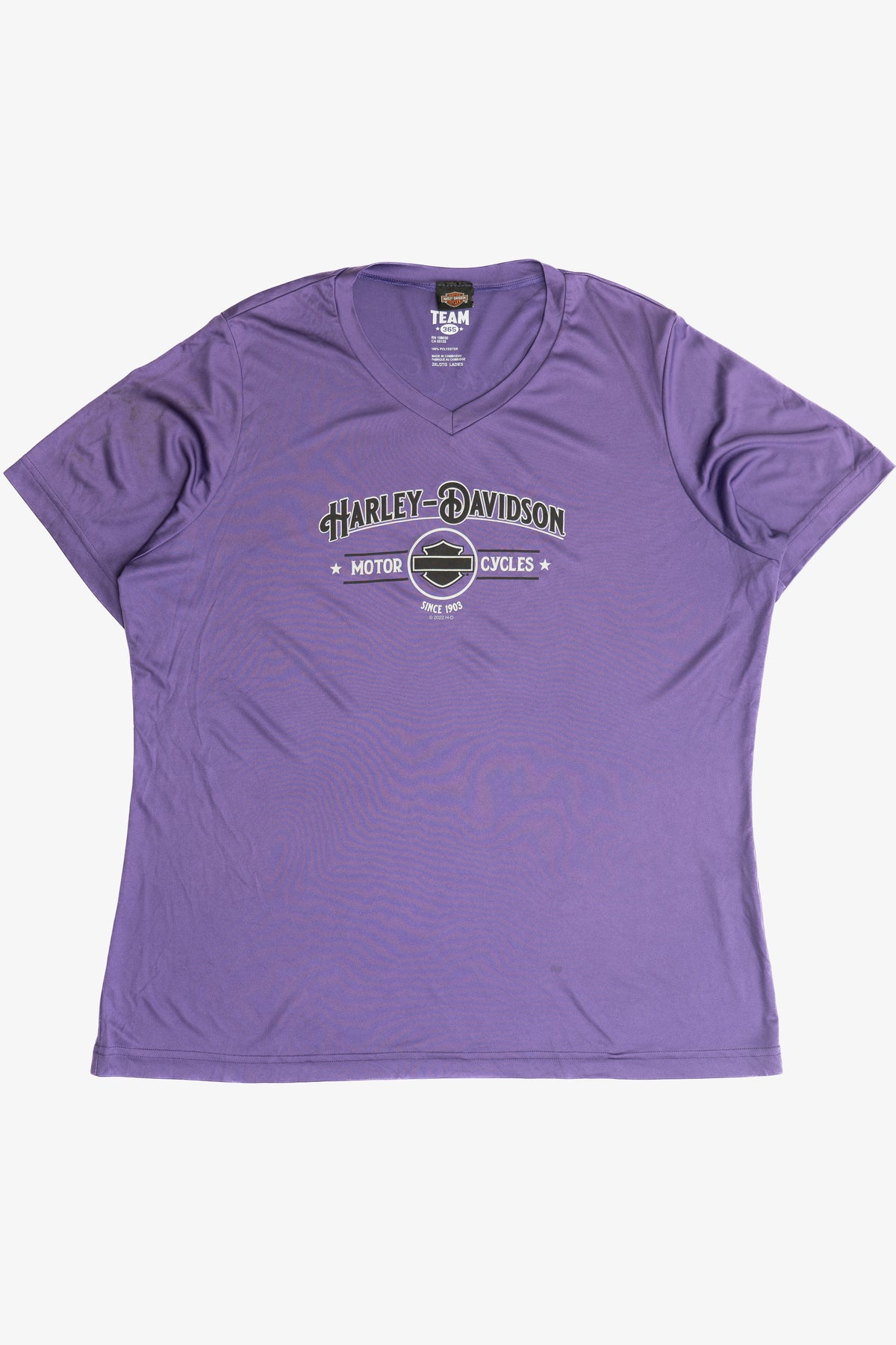 Harley Davidson "Black Hills" Lightweight Athletic Wear T-Shirt