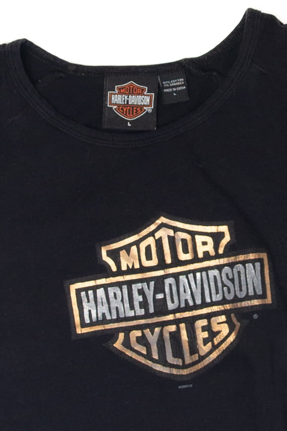 Vintage Abernathy's Union City Harley Davidson T-Shirt (2000s)