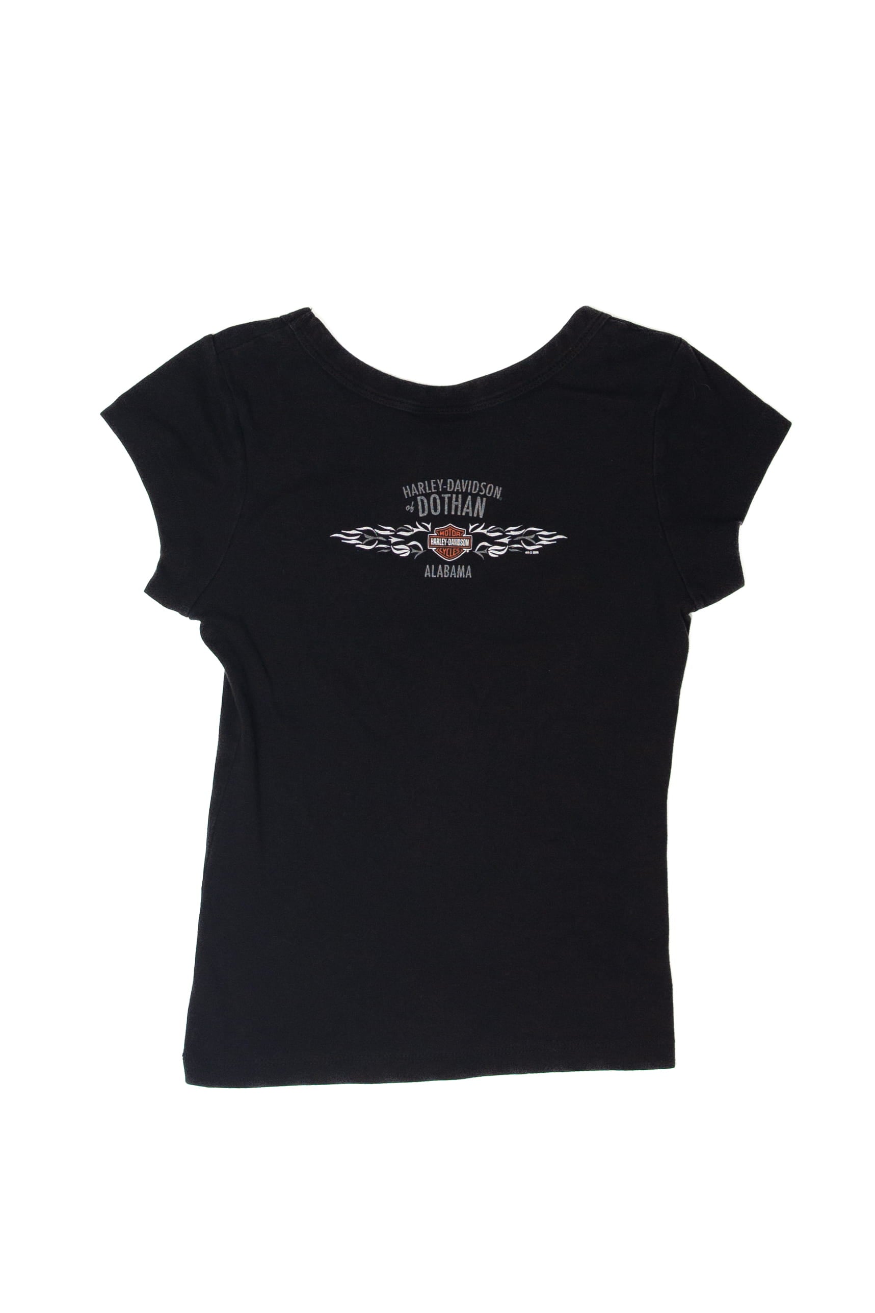 Rhinestones Dothan Alabama Harley Davidson T-Shirt (2010s)