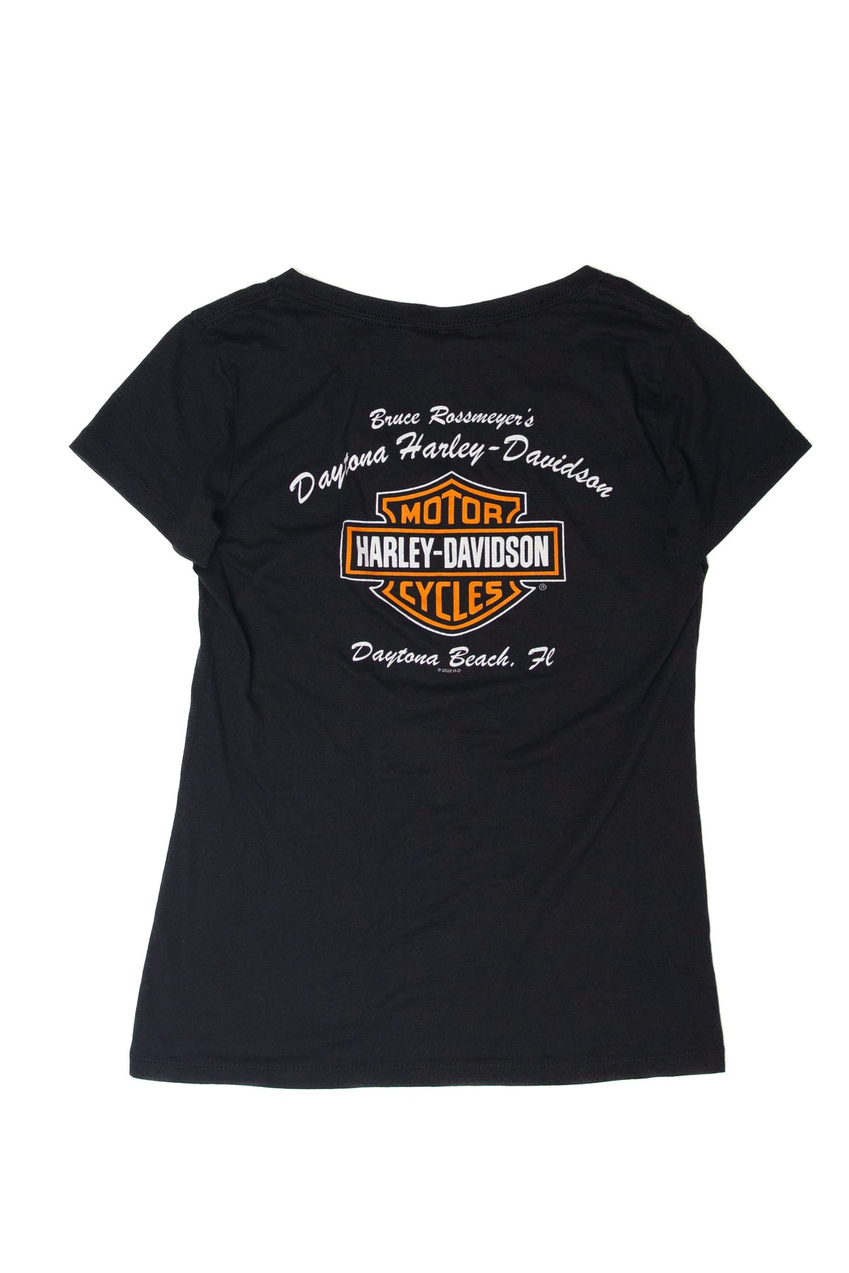 V-Neck Datona Beach Harley Davidson T-Shirt (2020s)