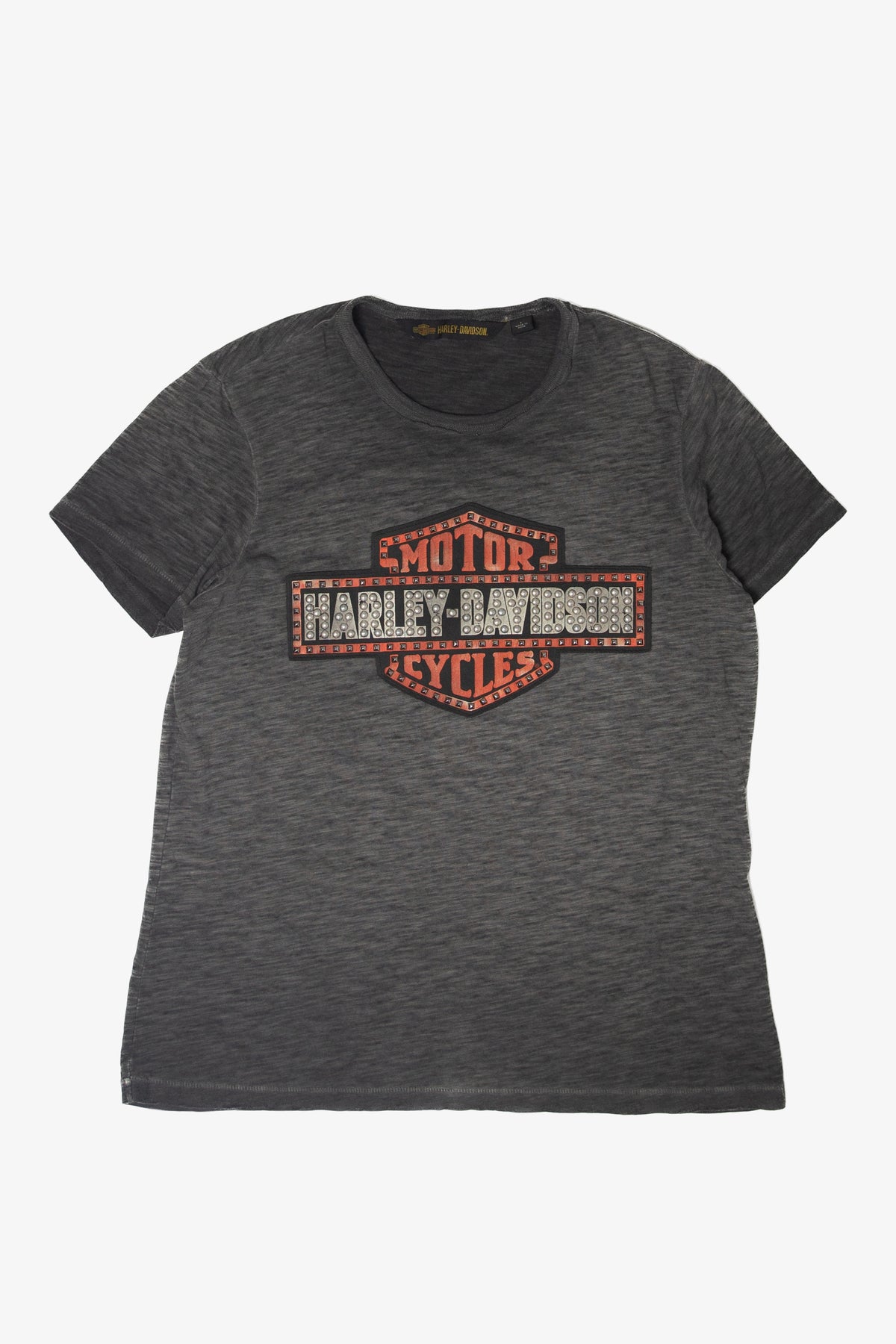 Rhinestones Harley Davidson T-Shirt (2010s)