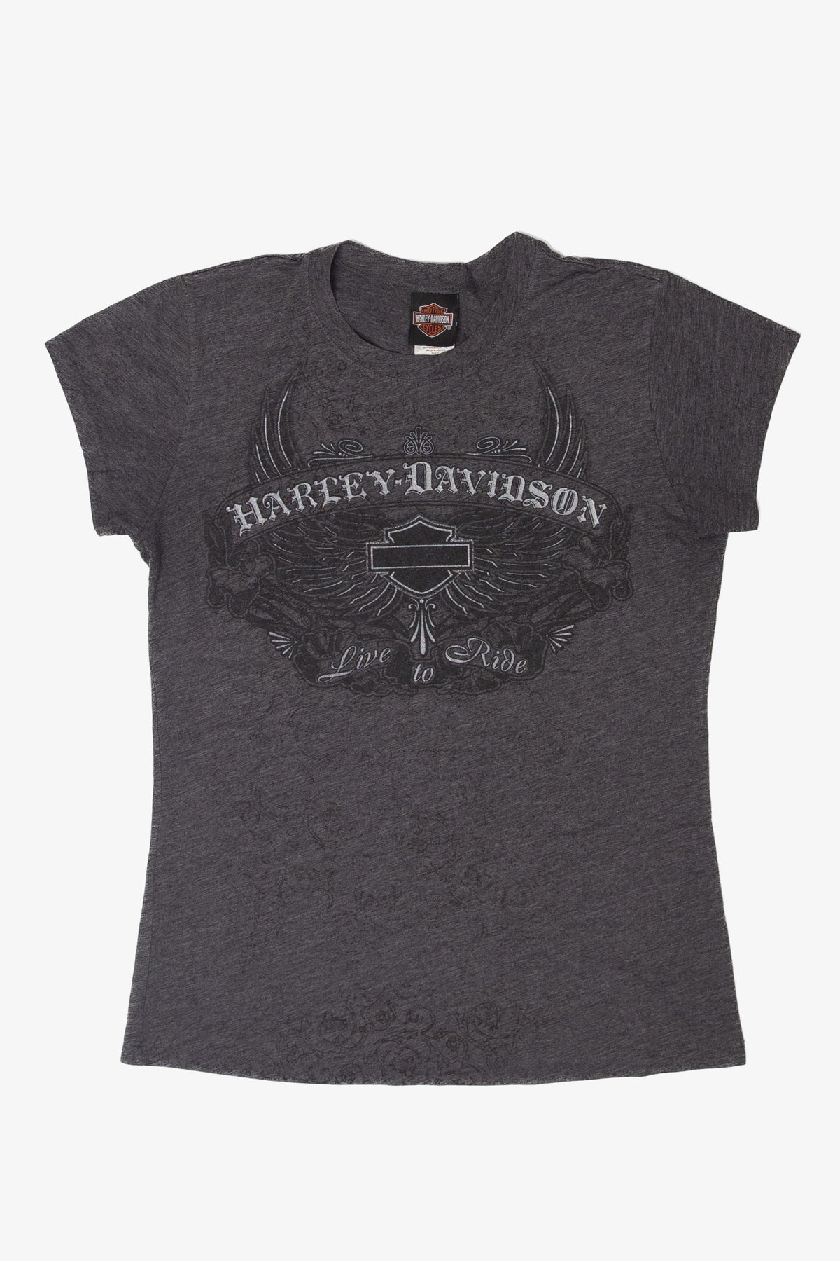 'Live To Ride" Lubbock, TX Harley Davidson T-Shirt (2010s)