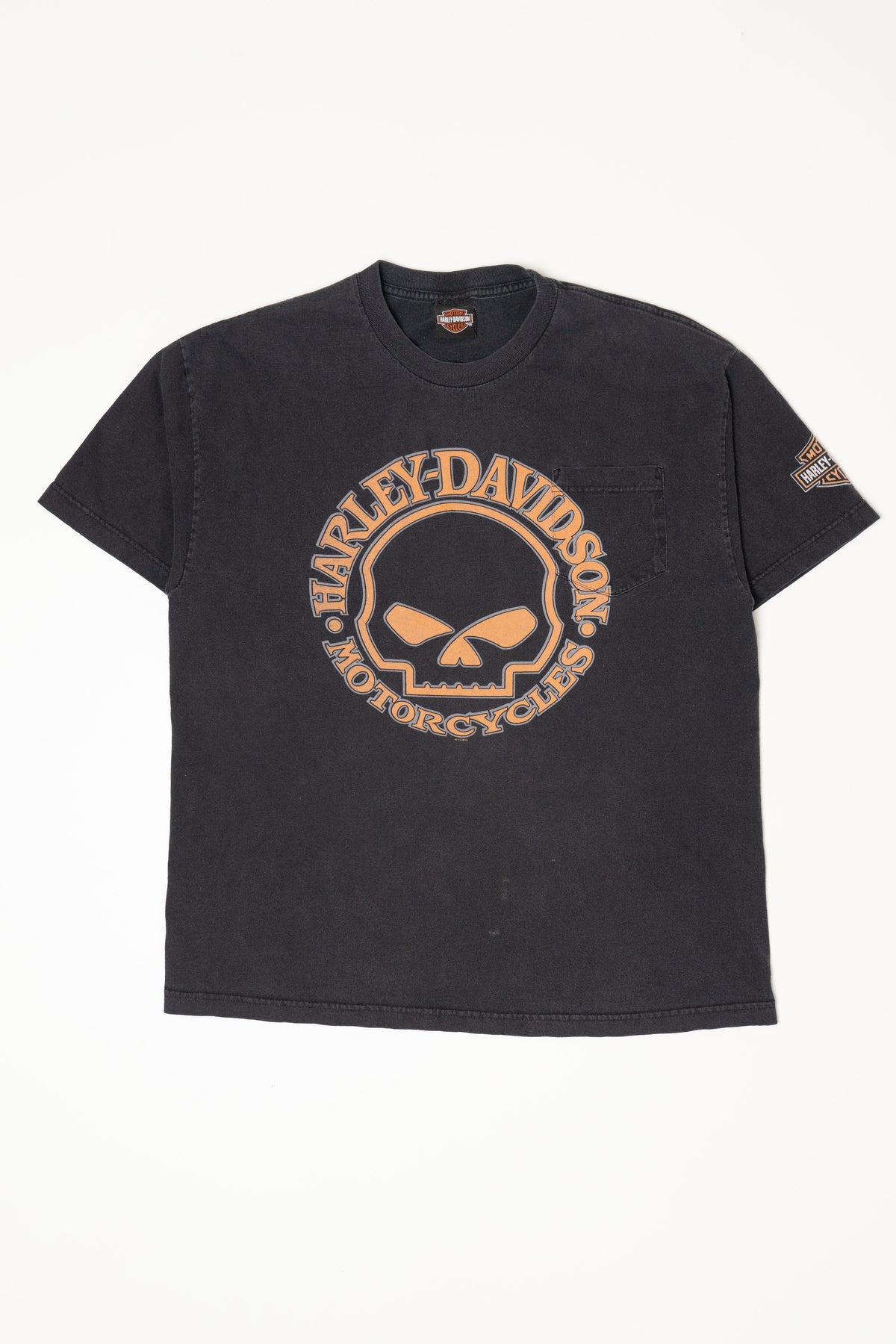 Panama City Beach Florida Front Pocket Harley Davidson T-Shirt (2010s)