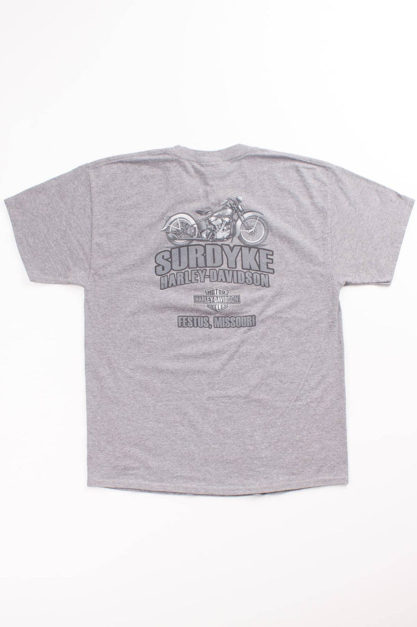 Bred in a Shed Harley Davidson T-Shirt