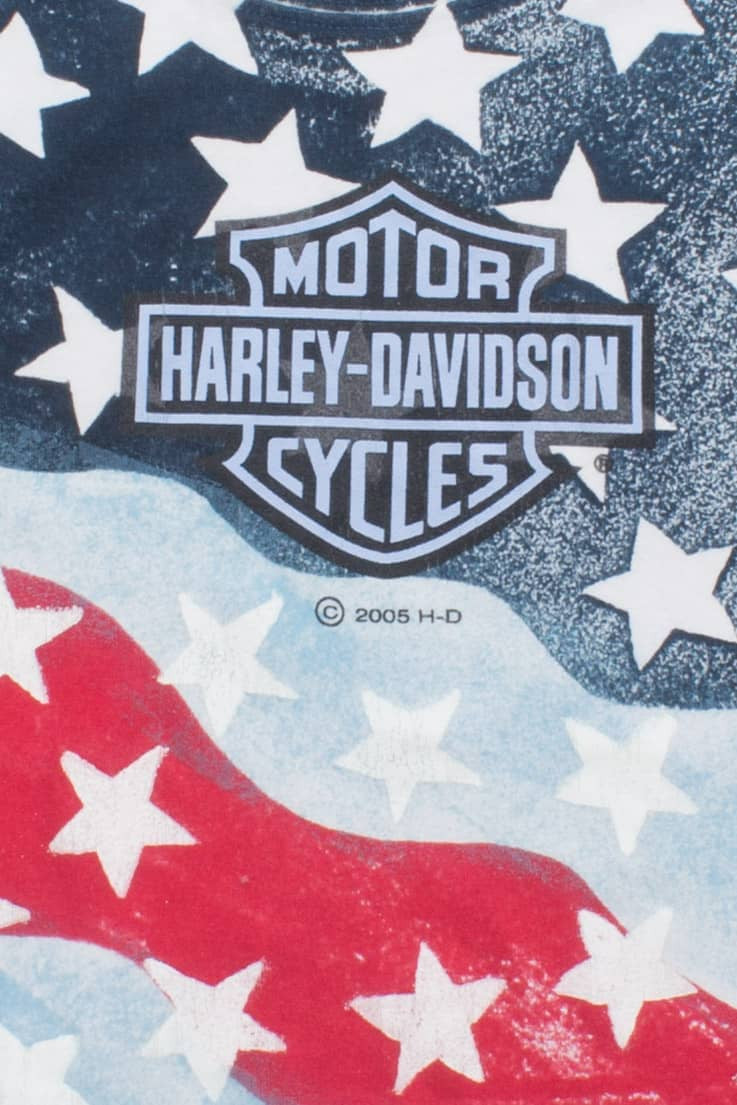 American Flag Harley Tank