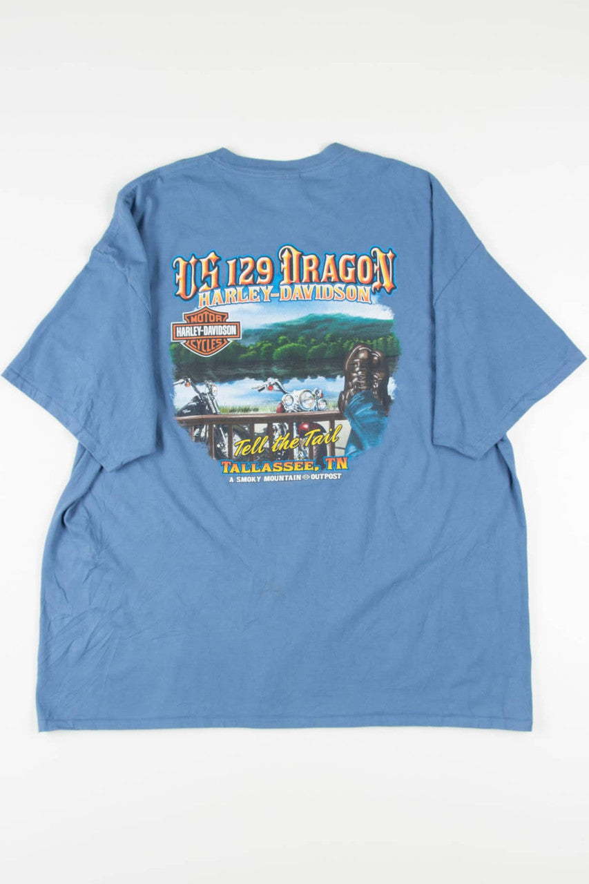 US 129 Dragon Harley Davidson T-Shirt