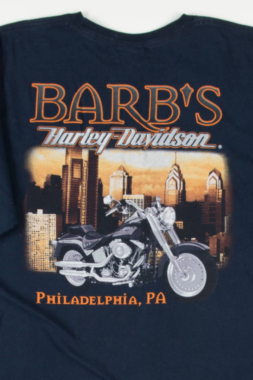 Barb's Philadelphia Harley Davidson T-Shirt