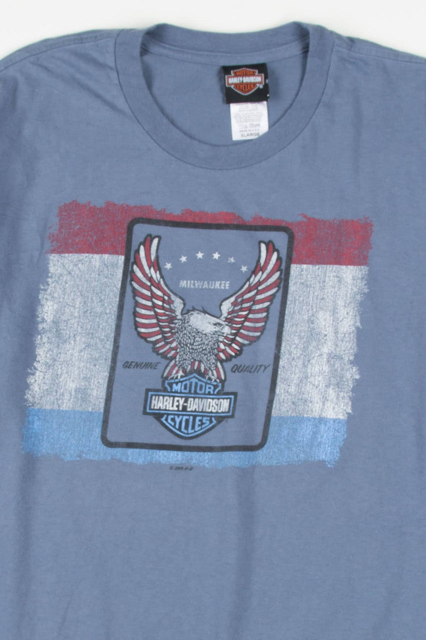 Bald Eagle Munising Harley Davidson T-Shirt