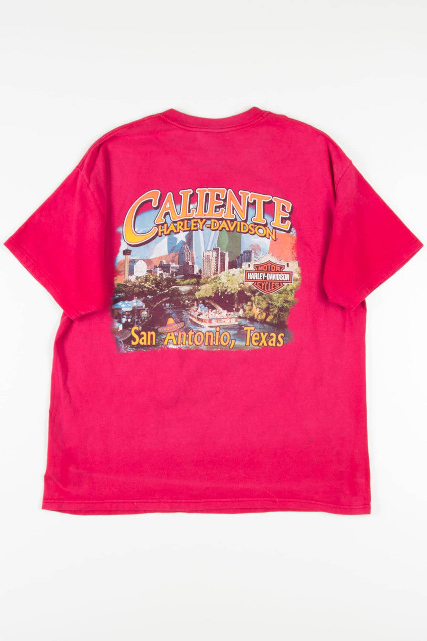 Caliente Texas Harley Davidson T-Shirt